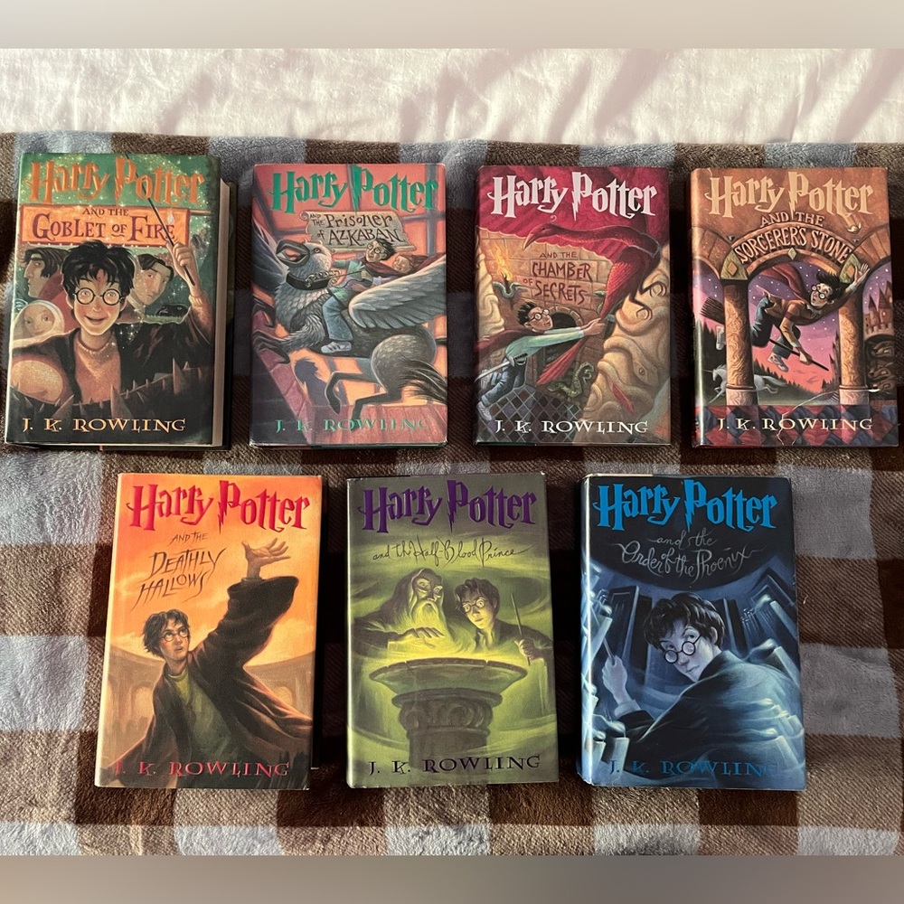 [SOLD] Harry Potter Books, Complete Set - Hardcover, 1st American Edition